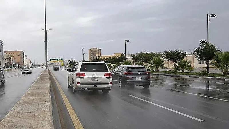 الأرصاد: أمطار غزيرة على عدد من المناطق اليوم