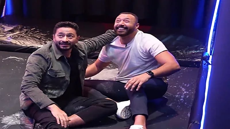 رامز جلال يسخر من حمادة هلال: المداح طلع بيخاف .. فيديو