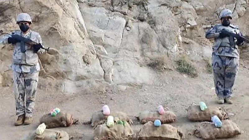 ‎ احباط تهريب 220 كيلوجرامًا من نبات القات المخدر