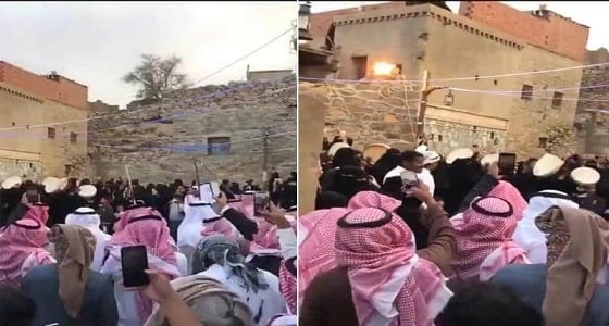تعليق ناري لمحافظ بلجرشي على فيديو اللعب النسائي في مهرجان سوق السبت