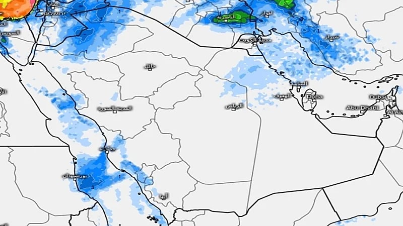 "المسند": بدء الحالة المطرية الثانية وتشكل سحب ممطرة
