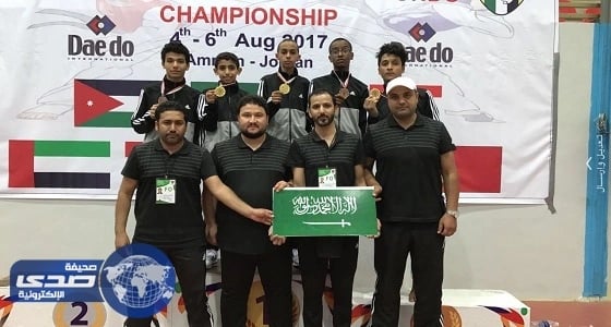التايكوندو السعودي يحقق 10 ميداليات في بطولة الأردن الدولية
