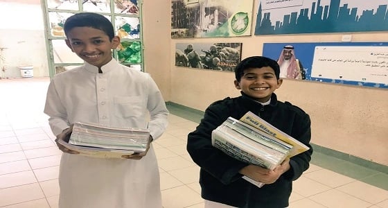 بالصور.. طلاب جدة في أول يوم دراسي