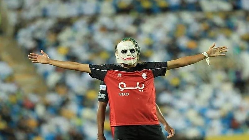 "البركاوي" يكشف عن سر اتدائه قناع الجوكر بعد تسجيله هدف في شباك التعاون 