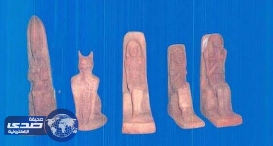 ضبط 21 قطعة أثرية ترجع للعصر الروماني جنوب مصر