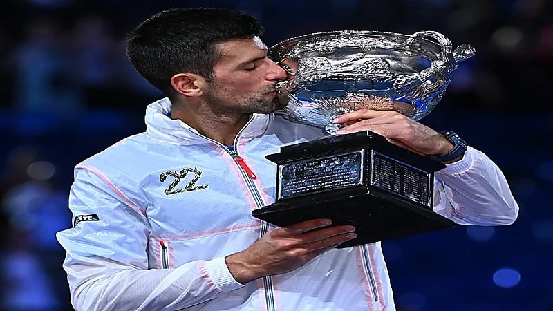 ديكوفيتش يزاحم نادال في صدارة ألقاب الـ"جراند سلام"