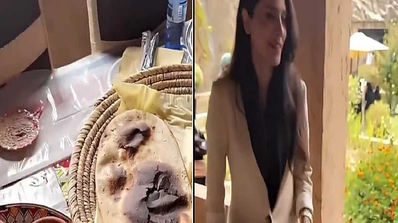 رد طريف من إلهام علي على زوجها بعد انبهاره بمائدة طعام.. فيديو