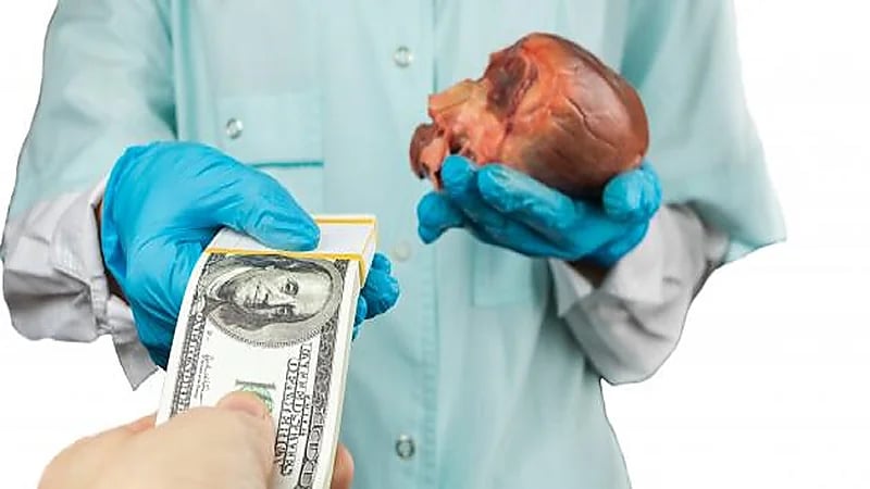 سيدة تتاجر باعضاء ابنتها مقابل المال