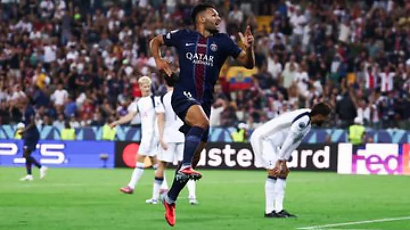 باريس سان جيرمان بطلاً لكأس السوبر الأوروبي