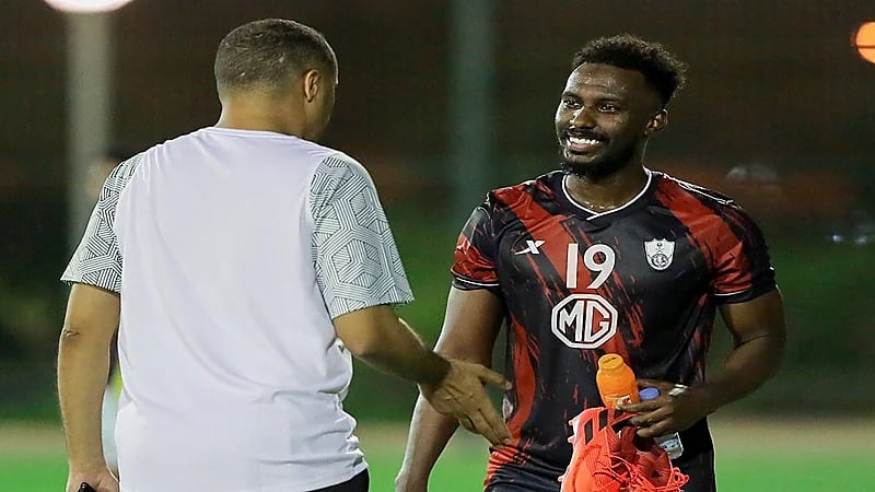 حسم موقف مهاجم الأهلي "مجرشي" من المشاركة أمام الفتح 