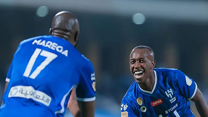 شاهد..احتفالية ماريغا وسعود عبدالحميد