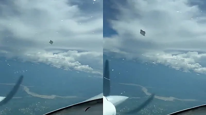 بالفيديو.. جسم طائر بالفضاء يثير الجدل حول تبعيته لكائنات فضائية