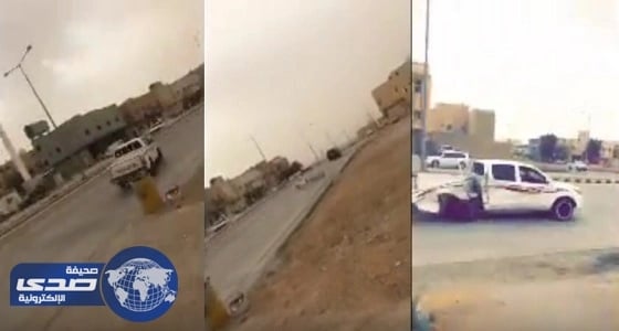 بالفيديو.. تفحيط «وانيت» ينتهي بكارثة