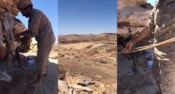 فيديو من حدود السعودية يتسبب في " جلطة " للحوثيين و " شريفة "