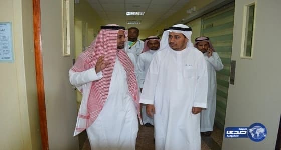 محافظ العرضيات يتفقد سير العمل بمستشفى نمرهٓ