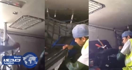 بالفيديو.. " الخدمات الأرضية " تكشف حقيقة سرقة حقائب المسافرين