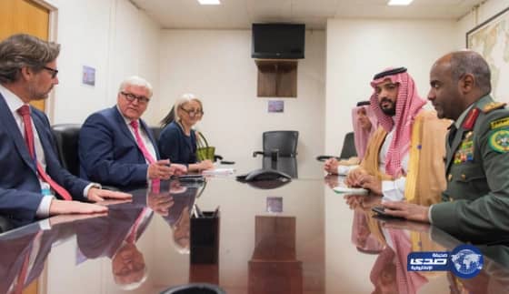 ولي ولي العهد يلتقي المستشارة الالمانية على هامش انعقاد قمة قادة مجموعة العشرين