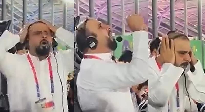 فيديو..تفاعل جنوني للمعلق العماني البلوشي مع ركلات ترجيح المغرب وإسبانيا