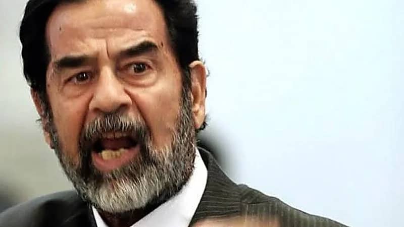 ضابط يشكو لوزير الدفاع العراقي عدم ترقيته بسبب اسمه صدام .. فيديو