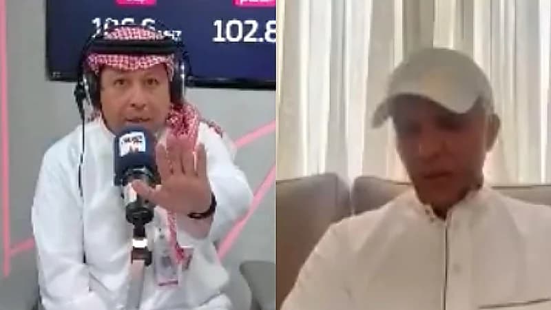 نقاش ساخن بين الدبيخي والجفن عن تأخر حافلة النصر.. فيديو