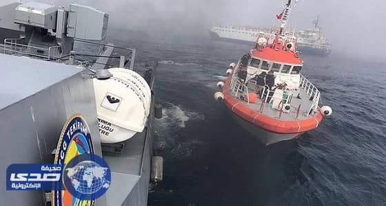 روسيا: نقل المعدات الخاصة من على متن سفينة " ليمان " المنكوبة