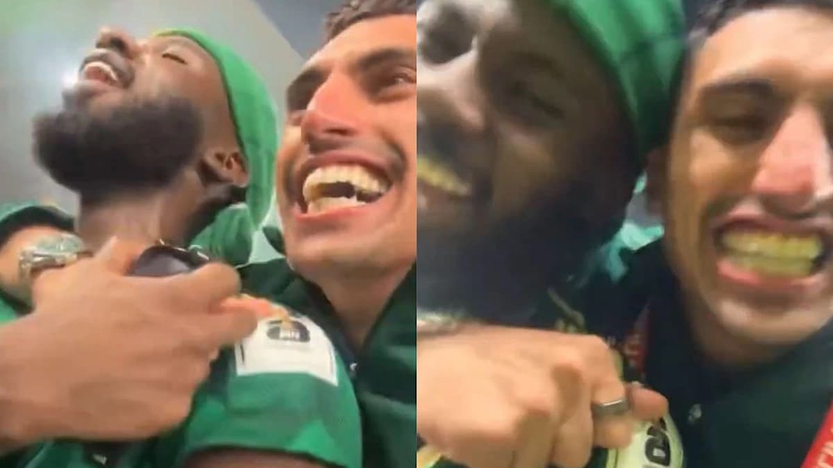 راغد النجار يحتفل بتمبكتي وتأهل المنتخب: ينصر دينك.. فيديو