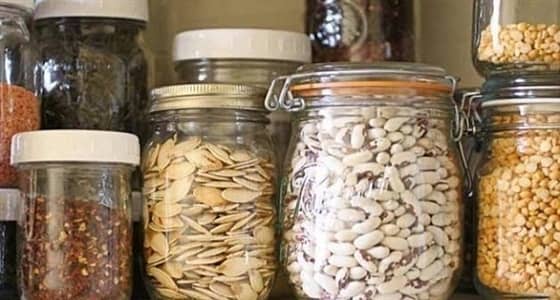 الحاويات الزجاجية هي الأفضل لتخزين مختلف أنواع الطعام