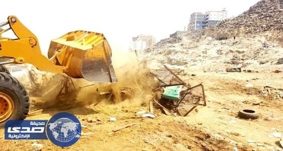 إزالة تعديات على أراضٍ الدولة في نطاق بلديتي الصويدرة