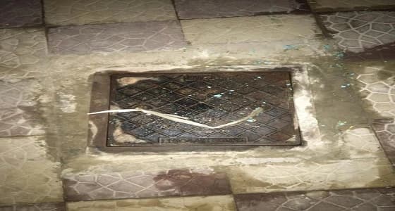 حقيقة عدم وجود غطاء لخزان مياة بحديقة جديدة في بارق