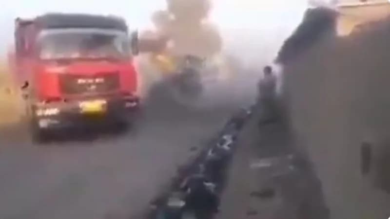 شاهد.. مرشح يزيل أسفلت الشارع بعد خسارته في الانتخابات