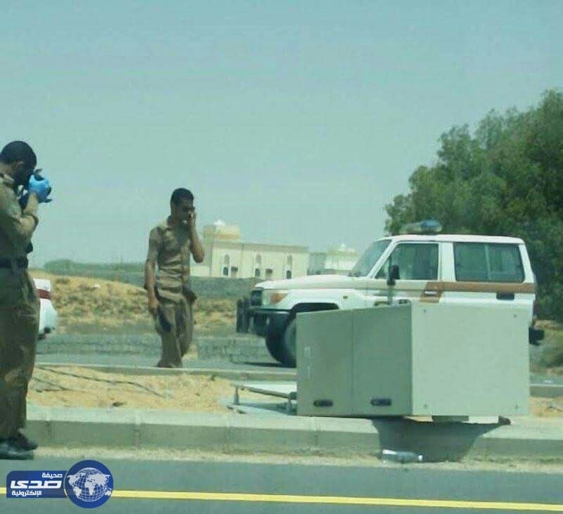 البحث عن مجهولين اعتدوا على إحدى كاميرات ساهر في جازان