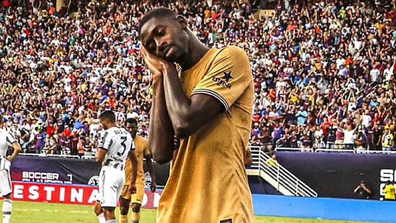 ستيفن كوري يرد على ديمبيليه بعد تقليد حركته الشهيرة