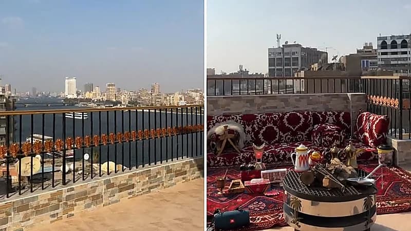 بالفيديو.. مصري يحتفل بيوم تأسيس من أمام النيل