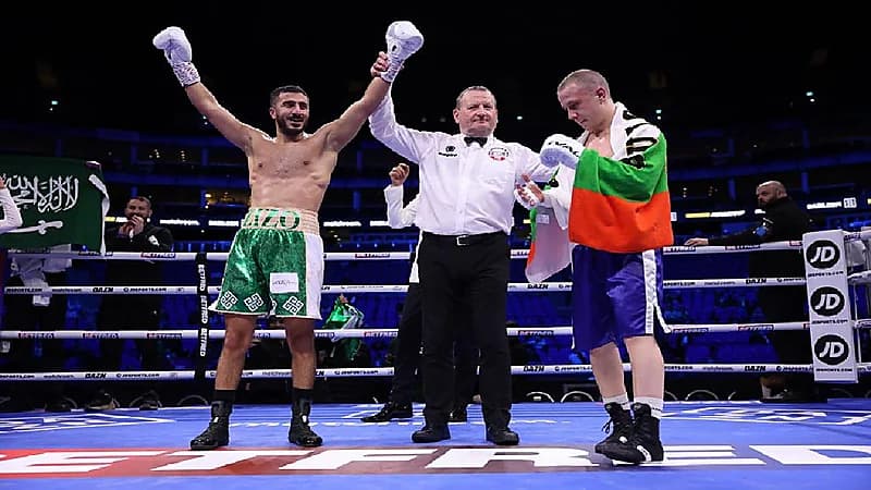 المعيوف يحقق انتصاره الثالث في سجله الاحترافي في الملاكمة