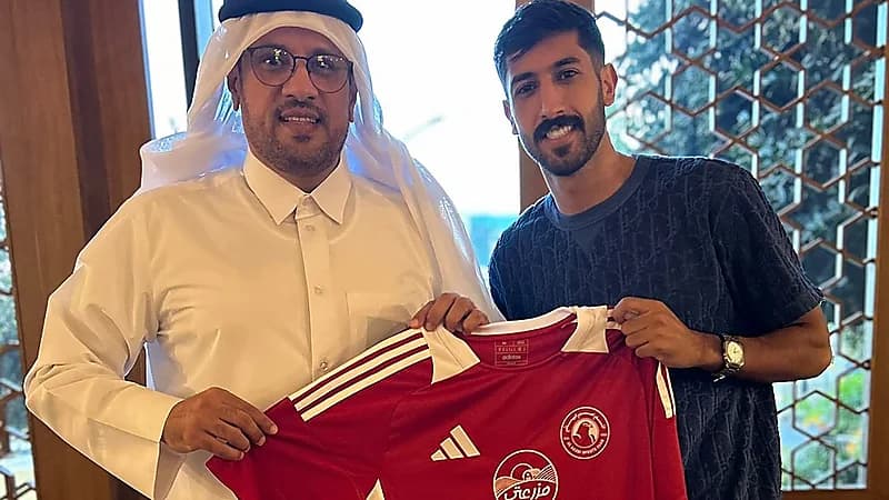 العربي القطري يتعاقد رسمياً مع يزن النعيمات .. صورة