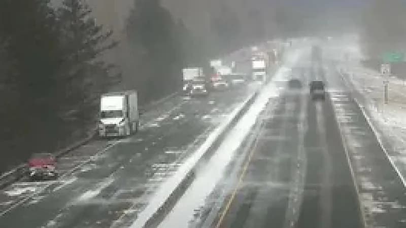 حادث تصادم ضخم بين 100 سيارة في أوريجون نتيجة الطقس السيئ