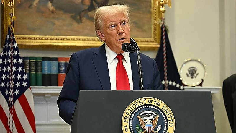 ترامب يمهد لإعلان ضخم قبل زيارته إلى الشرق الأوسط .. فيديو