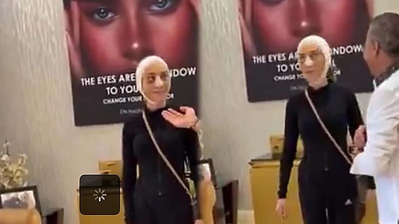 ريهام سعيد في عيادة طبيب التجميل نادر صعب بعد سنوات من الهجوم.. فيديو