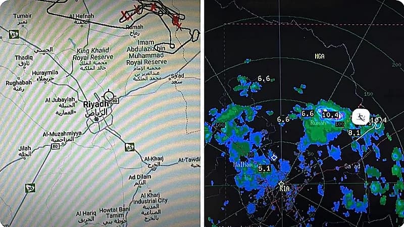 الأرصاد تعلن نجاح استمطار السحب لأول مرة بالصيف في الرياض