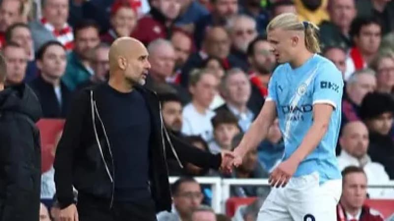 غوارديولا يأمل في جاهزية هالاند قبل لقاء بيرنلي