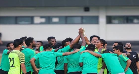 بالصور.. الأخضر تحت 19 عامًا يختتم تحضيراته لمواجهة منتخب طاجيكستان