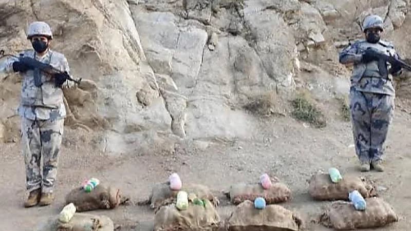  احباط تهريب 220 كيلوجرامًا من نبات القات المخدر