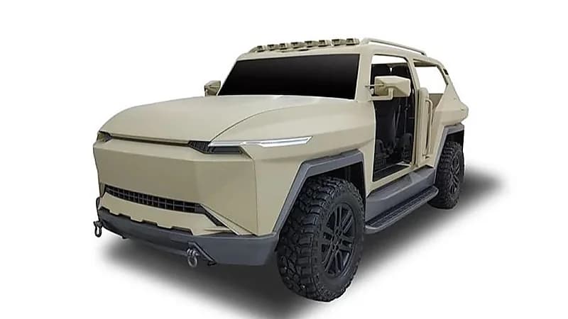 بالصور.. كيا ترفع الستار عن نسختها ATV الاختبارية بمعرض الدفاع الدولي IDEX