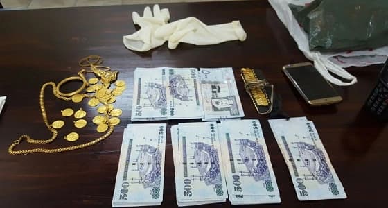 شرطة جازان تطيح بلصوص " خزنة المجواهرات " بابوعريش