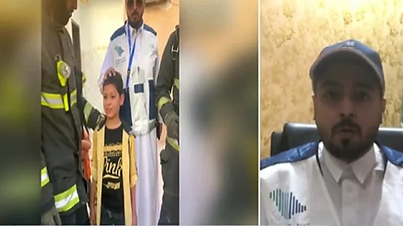 بالفيديو .. مواطن ينقذ طفلا من الاختناق أثناء عمله في تعداد 2022