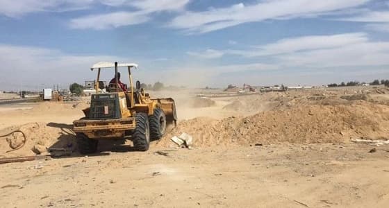 لجنة التعديات بأملج تستعيد 10 الآف متر من الأراضي